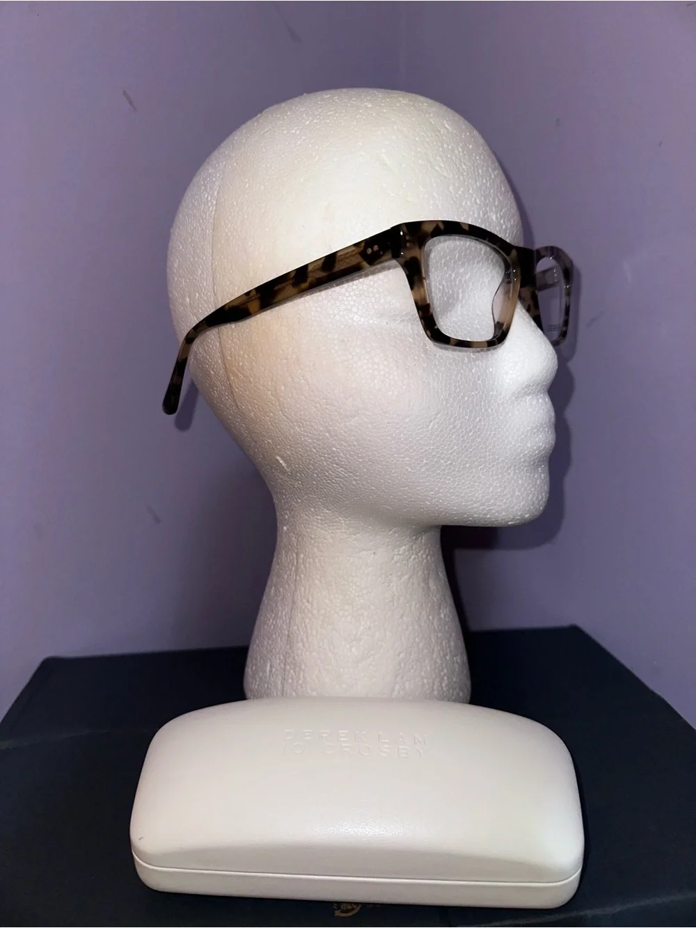 Derek Lam Tortoise Square Women's Eyeglass Frames - Brown Tortoise Pattern